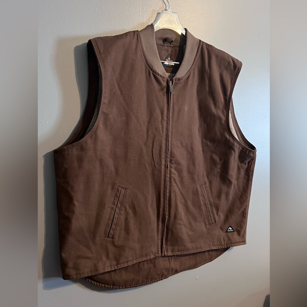 Ridgecut Brown Sleeveless Work Vest - Picture 5 of 12